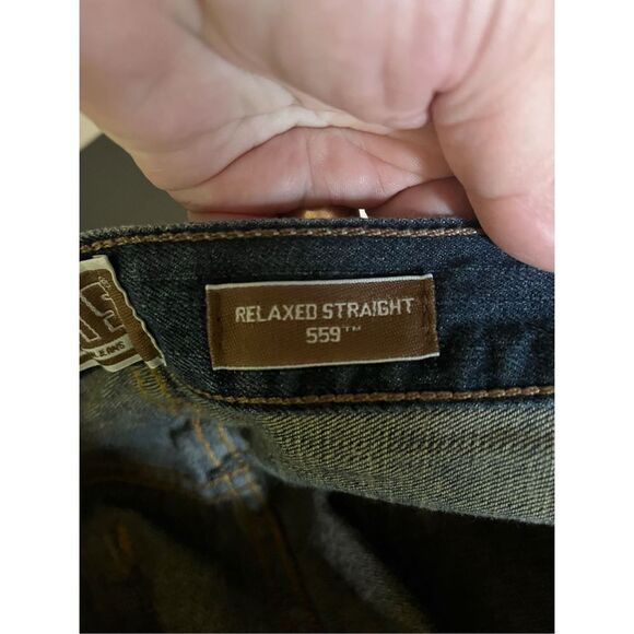 Levi’s 559 Relaxed Straight Jeans sz 40X30 EUC - Picture 7 of 8